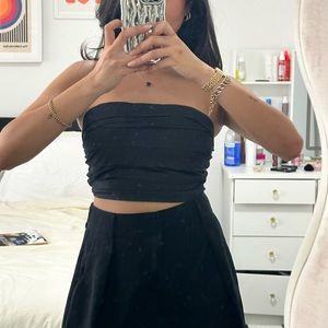 COPY - Abercrombie and Fitch cropped tube top
